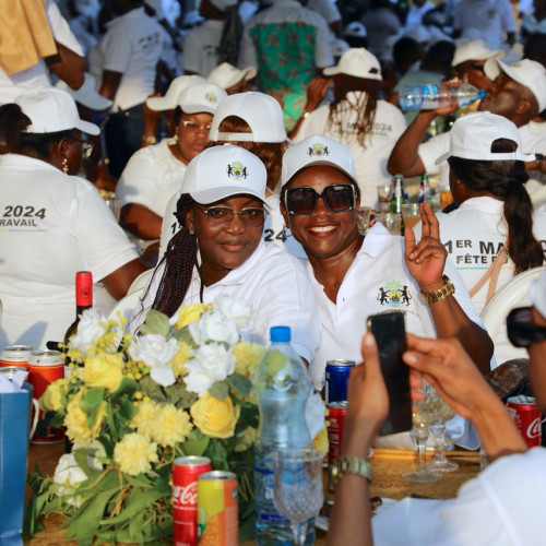 Célébration Historique à la Présidence Gabonaise pour la Fête du Travail